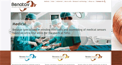 Desktop Screenshot of benatav.com